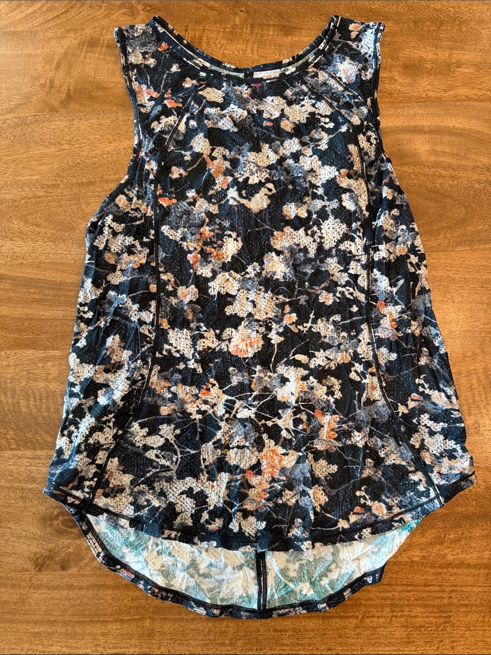 lululemon athletica Floral Print Tank Top
